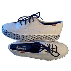 Keds Triple Kick geometric Platform sneakers
